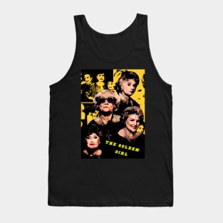 Thug life golden post Tank Top